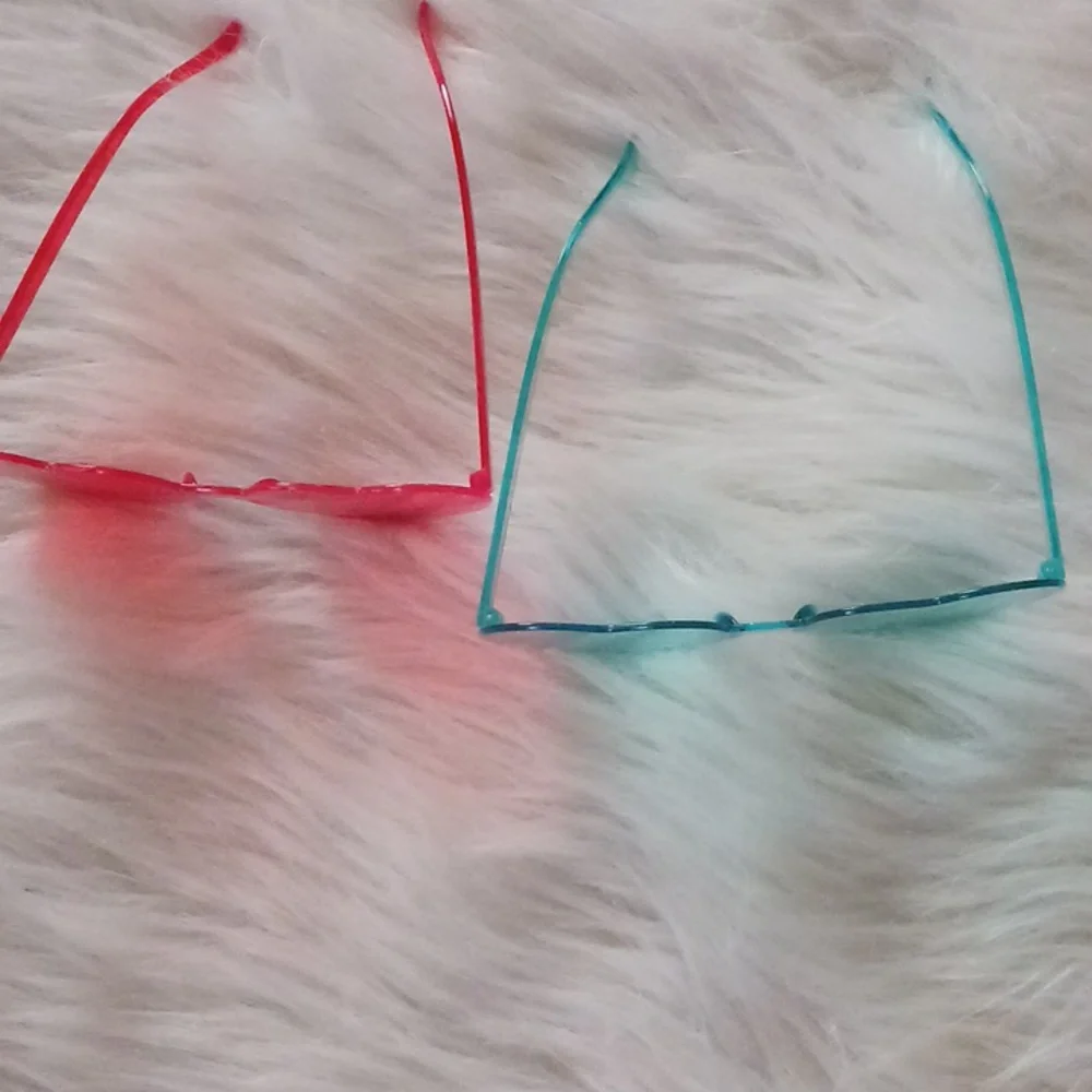 Heart Shaped Sunglasses in Blue & Red